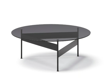 VILLA - Round glass coffee table by Kendo Mobiliario - view 3